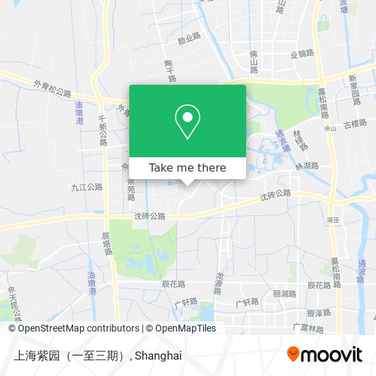 上海紫园（一至三期） map