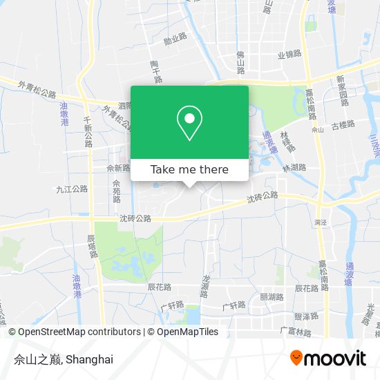 佘山之巅 map