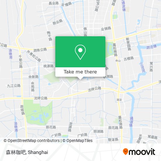 森林咖吧 map