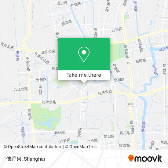佛香泉 map