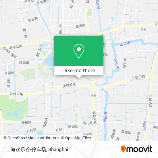 上海欢乐谷-停车场 map