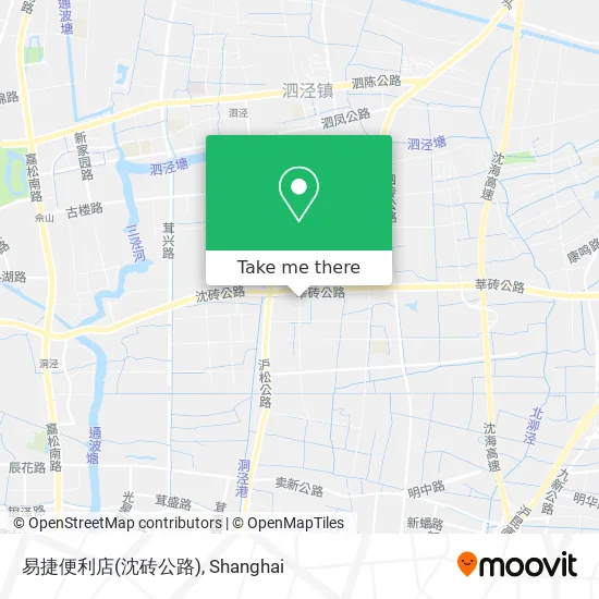 易捷便利店(沈砖公路) map