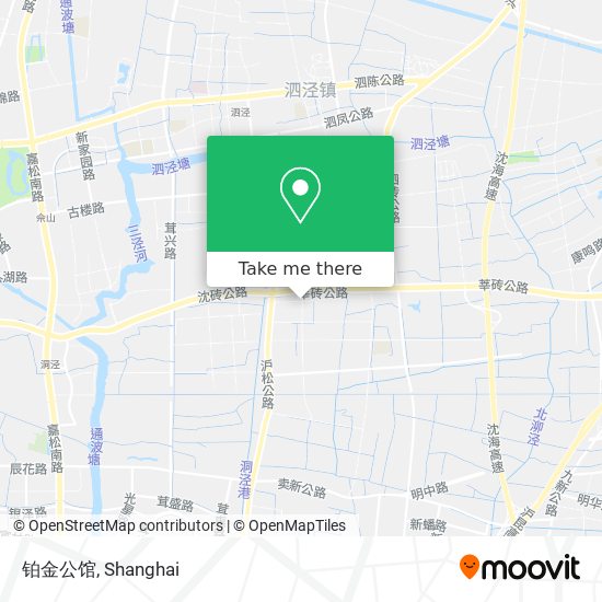 铂金公馆 map