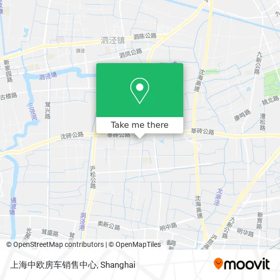 上海中欧房车销售中心 map