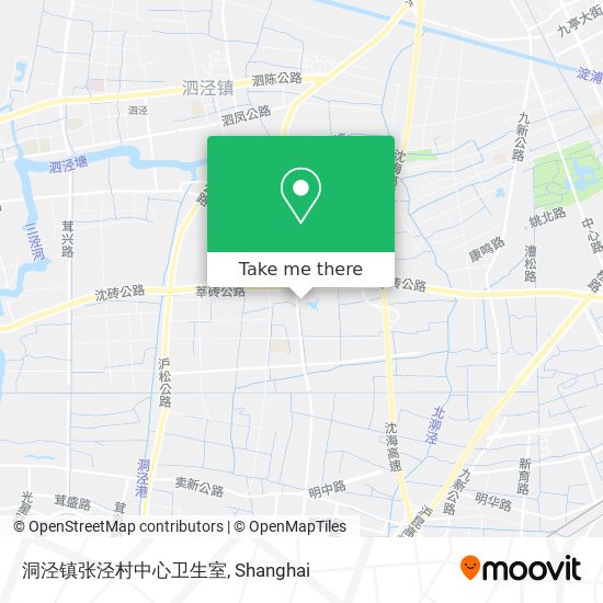 洞泾镇张泾村中心卫生室 map