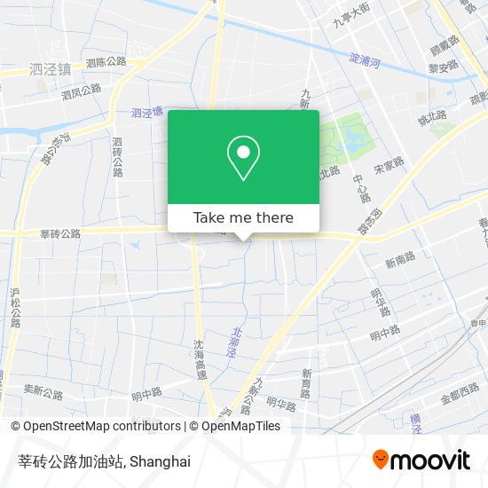 莘砖公路加油站 map