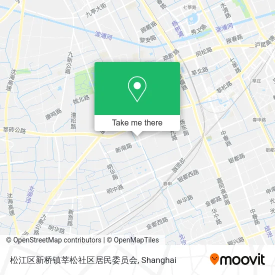 松江区新桥镇莘松社区居民委员会 map