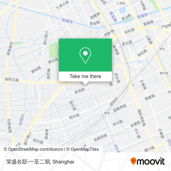 荣盛名邸-一至二期 map
