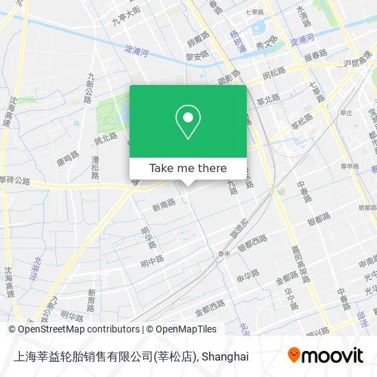 上海莘益轮胎销售有限公司(莘松店) map