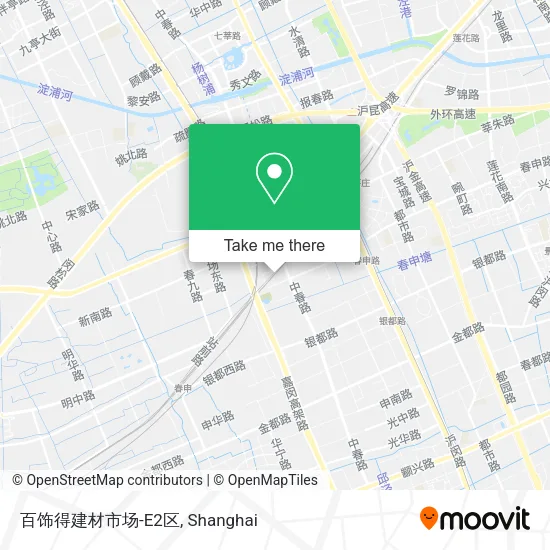 百饰得建材市场-E2区 map