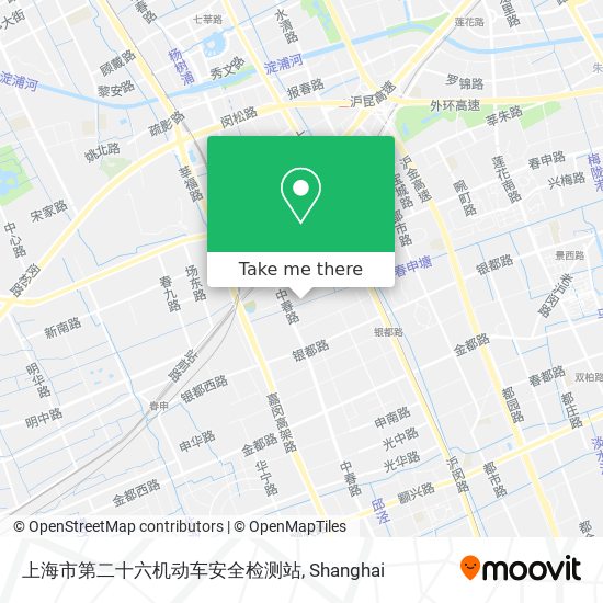 上海市第二十六机动车安全检测站 map