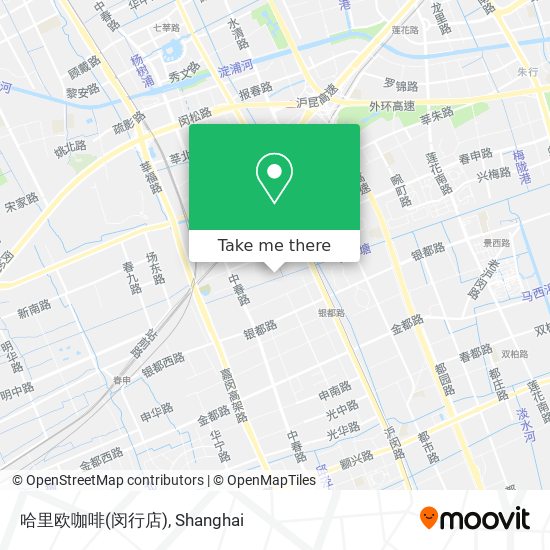 哈里欧咖啡(闵行店) map