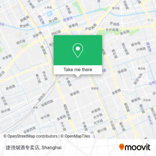 捷强烟酒专卖店 map