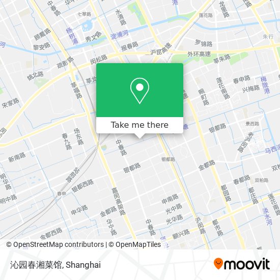 沁园春湘菜馆 map