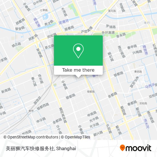 美丽狮汽车快修服务社 map