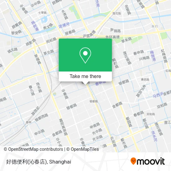 好德便利(沁春店) map