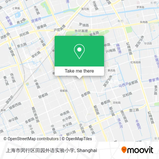 上海市闵行区田园外语实验小学 map