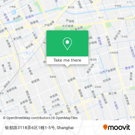 银都路3118弄6区1幢1-5号 map
