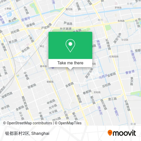 银都新村2区 map