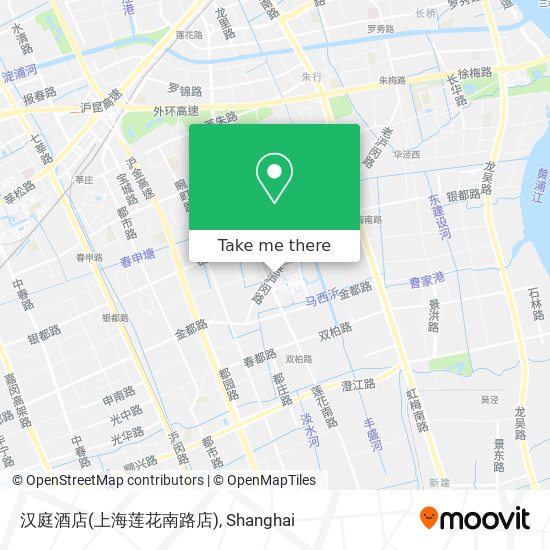 汉庭酒店(上海莲花南路店) map