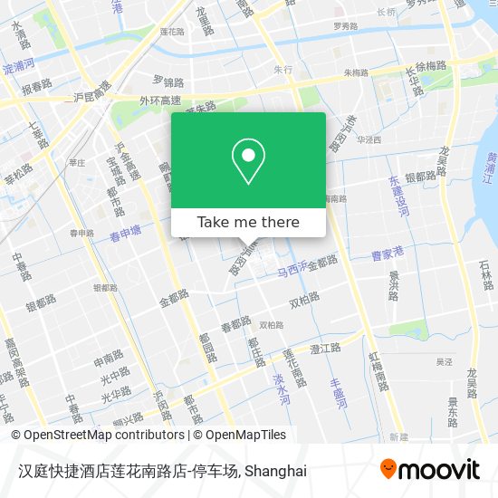 汉庭快捷酒店莲花南路店-停车场 map