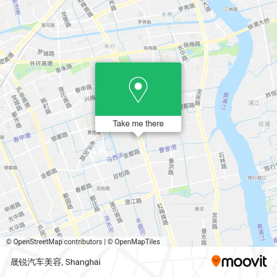 晟锐汽车美容 map