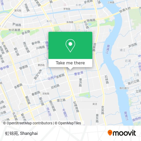 虹锦苑 map