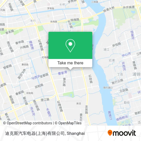 迪克斯汽车电器(上海)有限公司 map