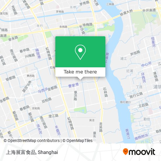上海展富食品 map