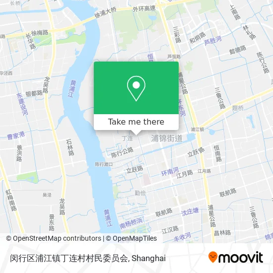 闵行区浦江镇丁连村村民委员会 map