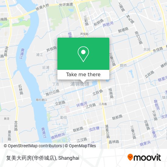 复美大药房(华侨城店) map