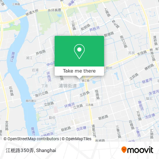 江栀路350弄 map