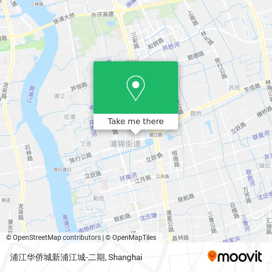 浦江华侨城新浦江城-二期 map