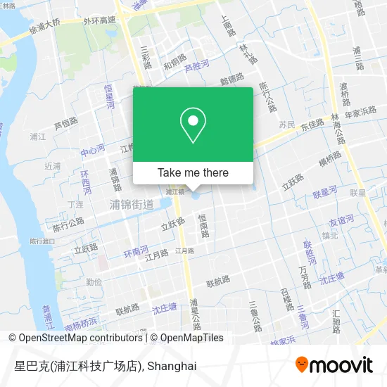 星巴克(浦江科技广场店) map
