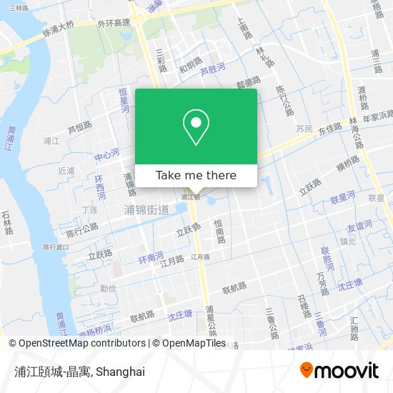 浦江頣城-晶寓 map