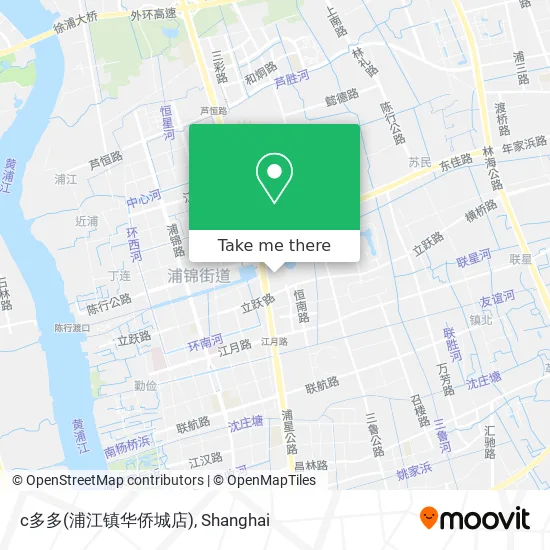 c多多(浦江镇华侨城店) map