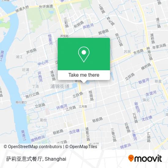 萨莉亚意式餐厅 map