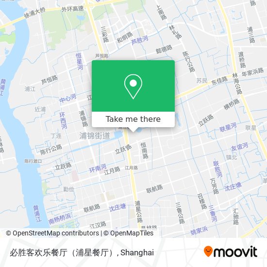 必胜客欢乐餐厅（浦星餐厅） map