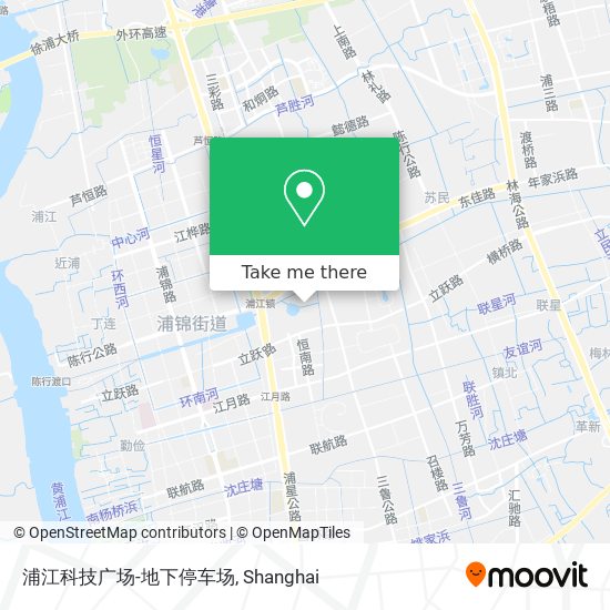 浦江科技广场-地下停车场 map