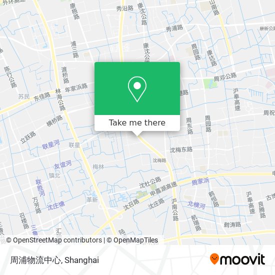 周浦物流中心 map