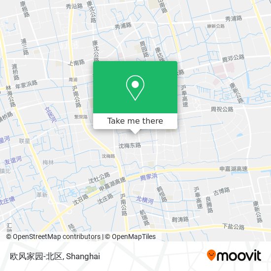 欧风家园-北区 map