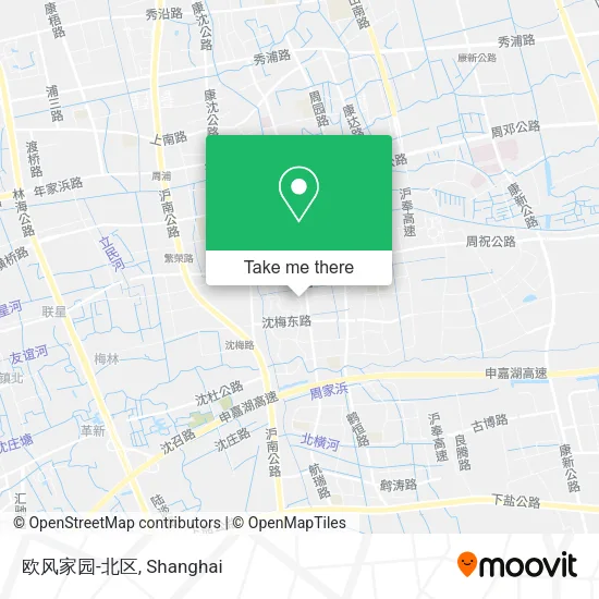 欧风家园-北区 map