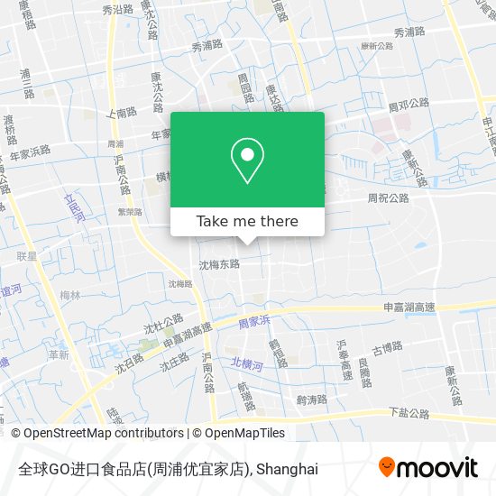 全球GO进口食品店(周浦优宜家店) map