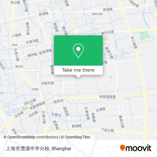 上海市澧溪中学分校 map