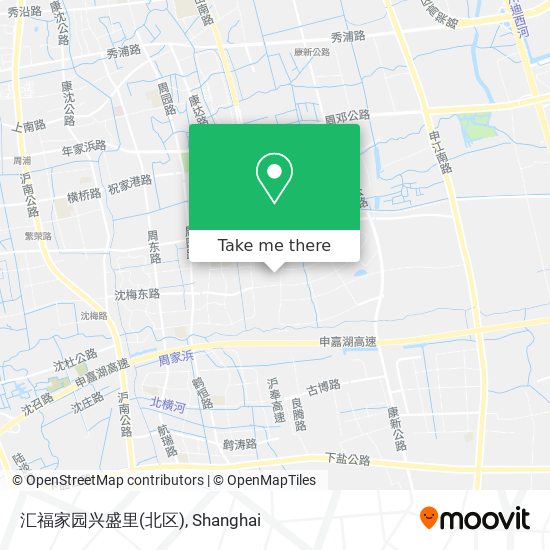 汇福家园兴盛里(北区) map
