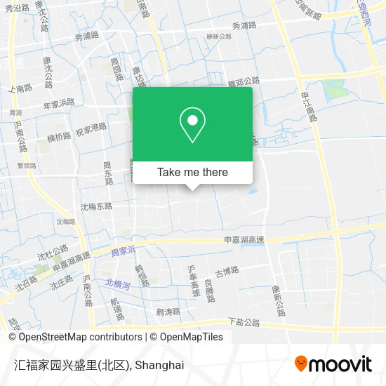 汇福家园兴盛里(北区) map