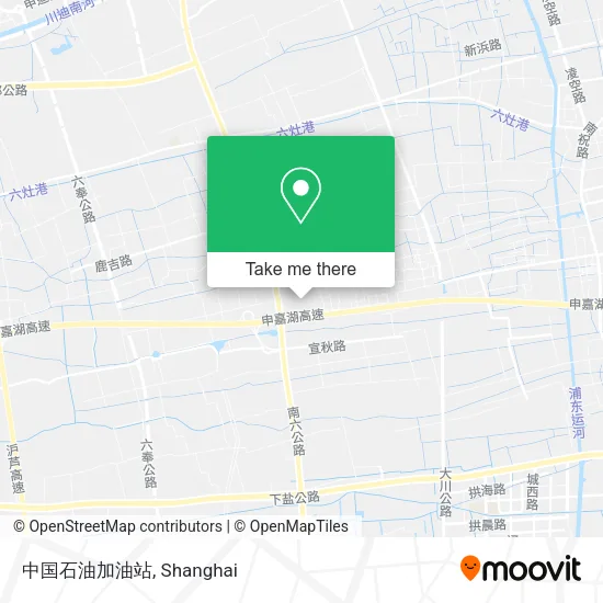 中国石油加油站 map