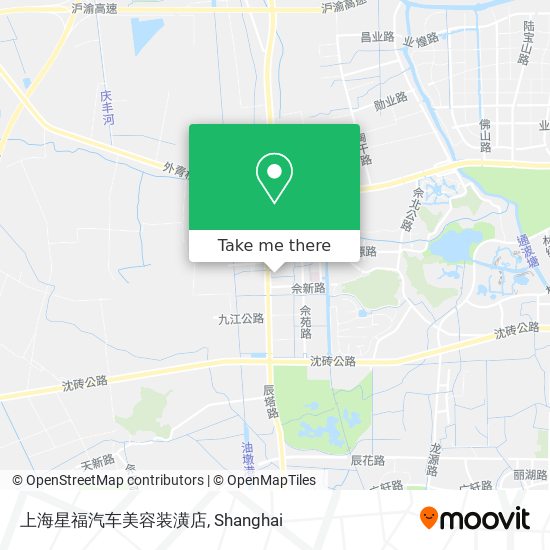 上海星福汽车美容装潢店 map