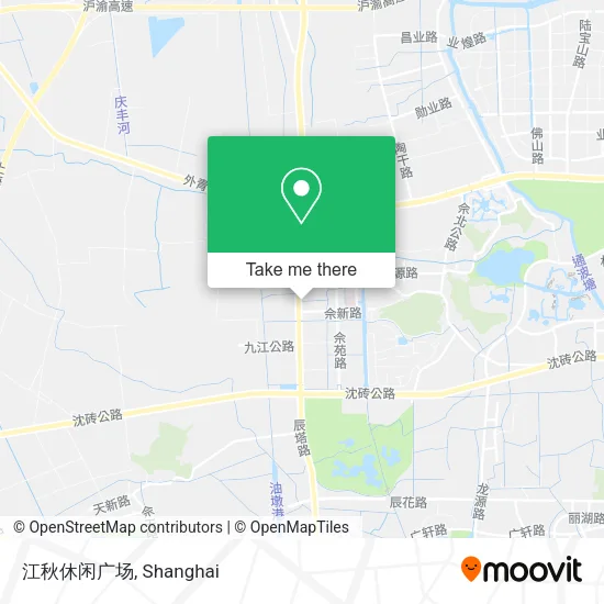 江秋休闲广场 map