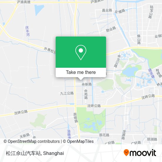 松江佘山汽车站 map